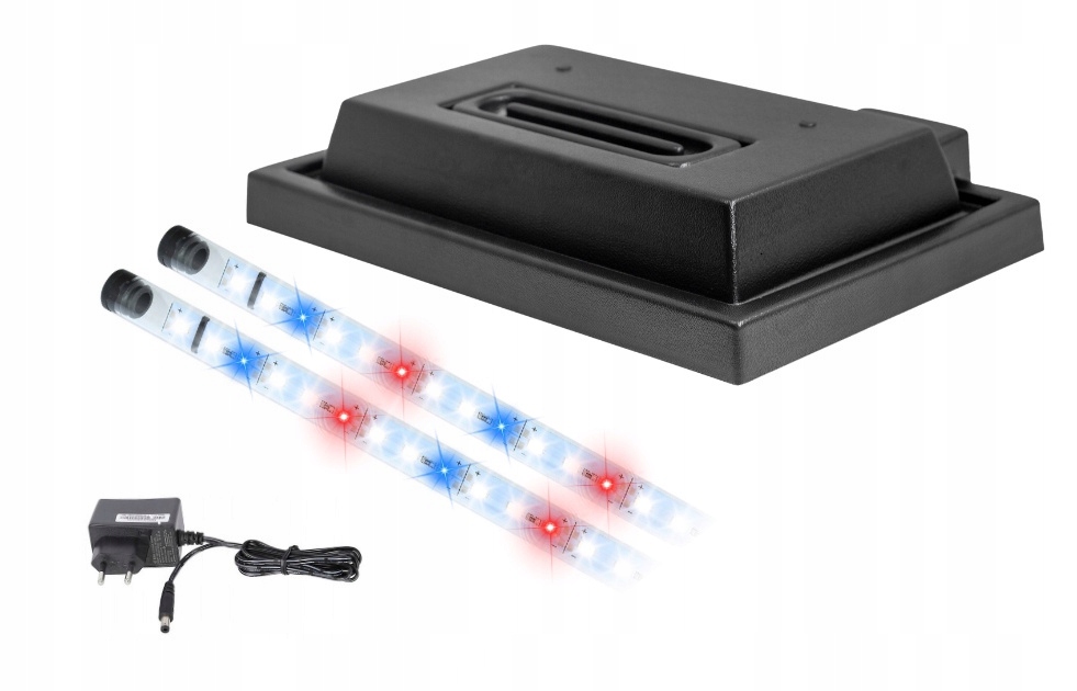 Levně Kryt do akvária 80x30 černý Led osvětlení Spectrum Bbnbbc
