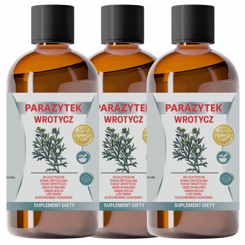 Parazytek Wrotycz 50ml 7 Naturalnych Ziół EkoToTu