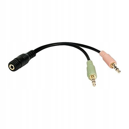 Logilink Adapter audio Żeński Mini-phone stereo 3,5 mm Mini-phone 3