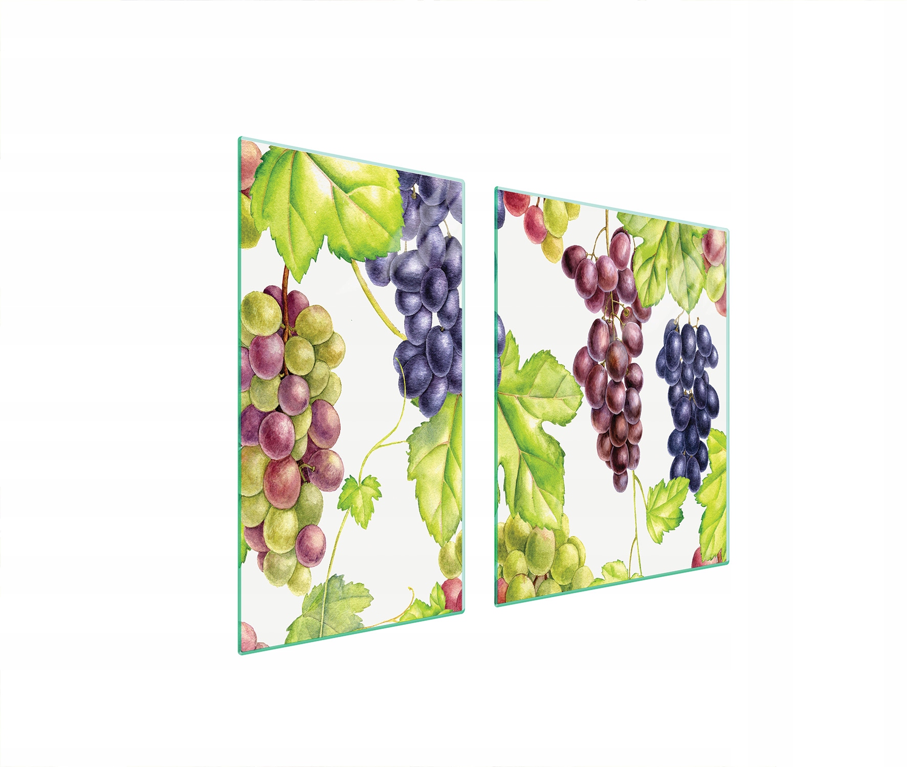 Skleněná Ochranná Deska Na Sporák 90x52 Ovoce Tvrzené Sklo