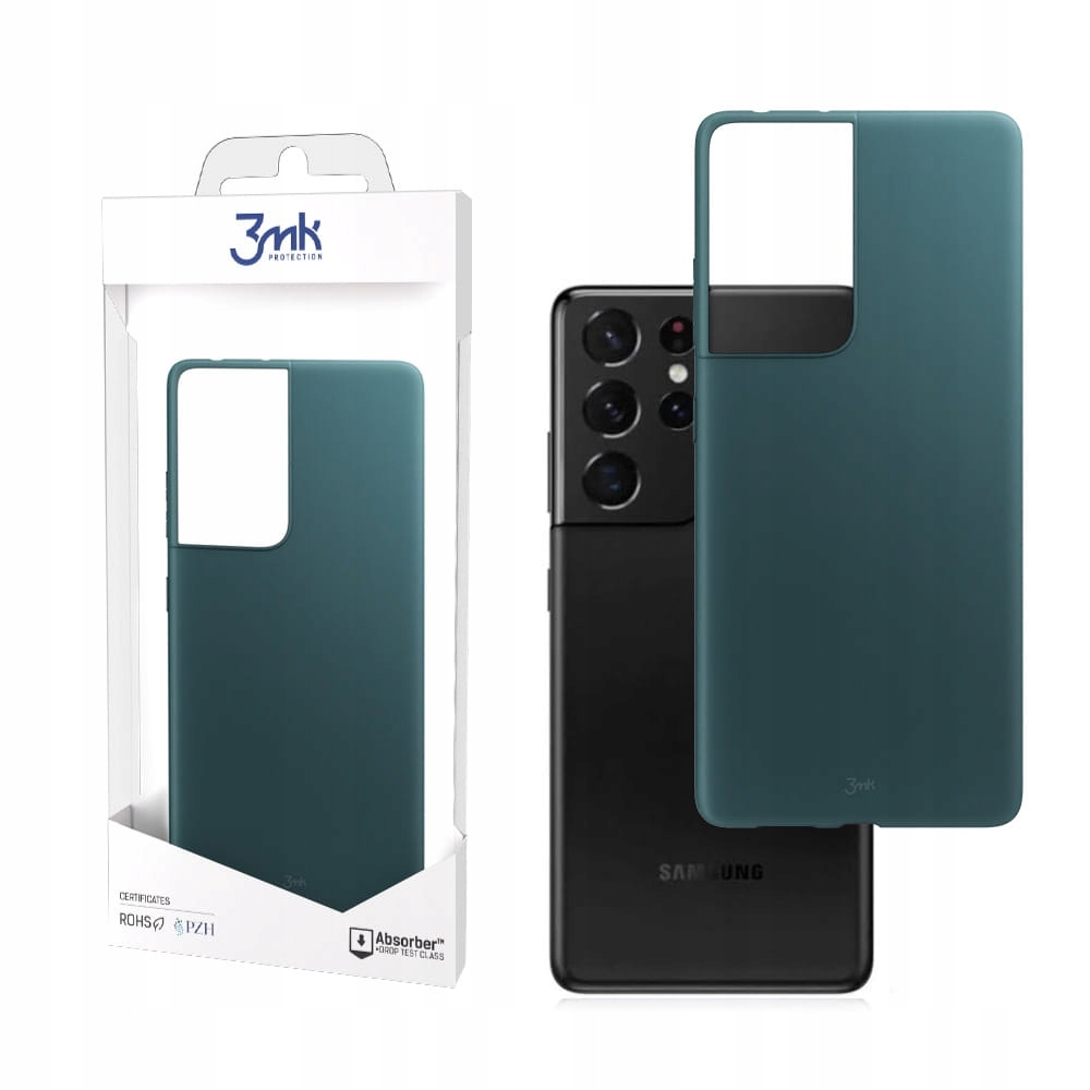 

Zielone Etui 3mk do Samsung Galaxy S21 Ultra 5G