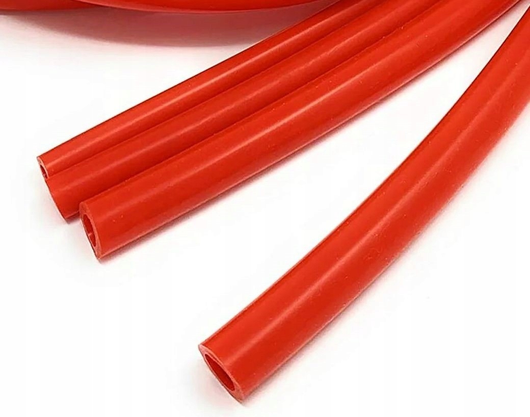 WĄŻ PRZEWÓD PODCIŚNIENIA SILIKONOWY TURBO VACUM BOOST czerwony fi 4 mm Numer katalogowy części VH4R-2S