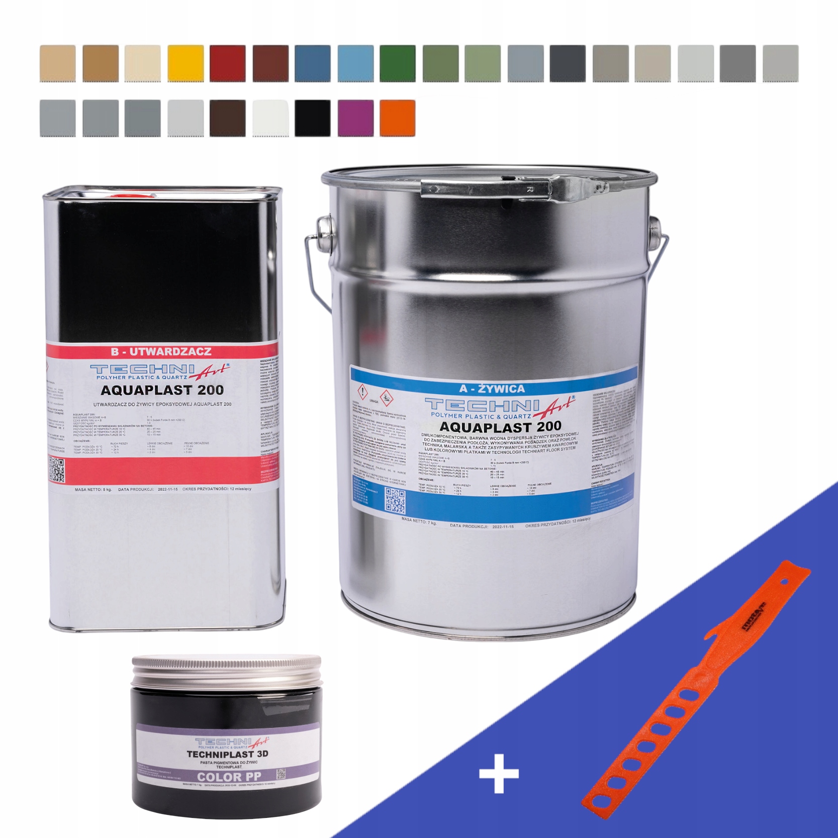 Epoxidová Dvousložková Barvená Pryskyřice Na Podlahu V Garáži 12 kg 24 m2