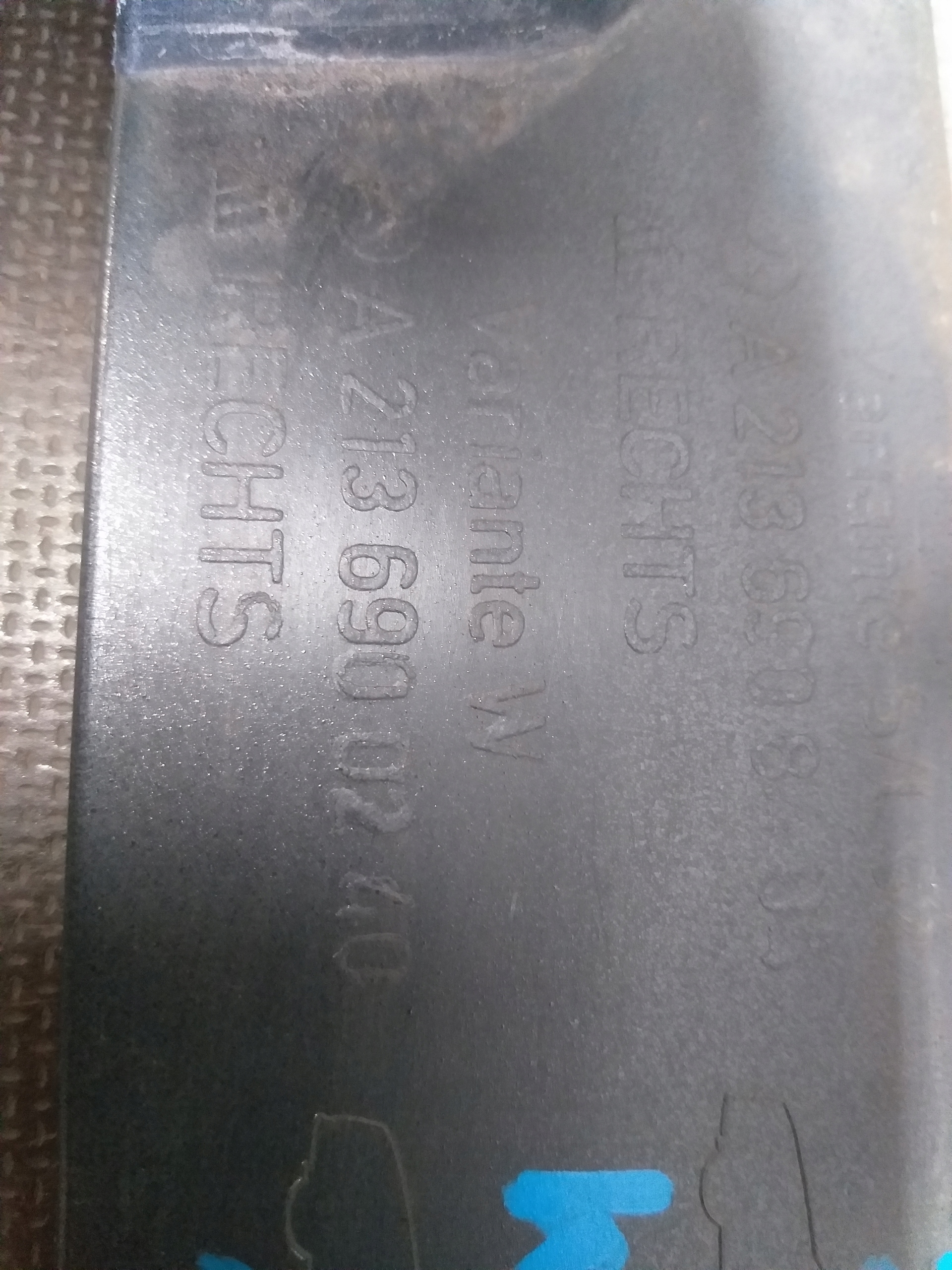 THRESHOLD MOULDING THRESHOLD RIGHT MERCEDES E KLASA W213