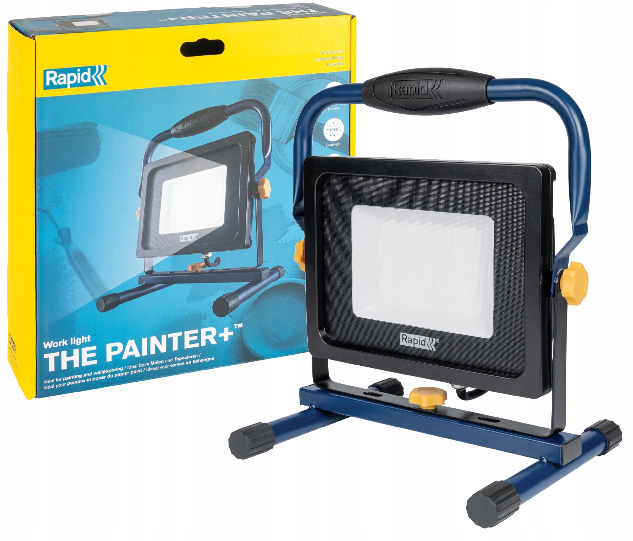 Led halogenová pracovní lampa 230V The Painter Plus Rapid 6000K IP65 5000lm 50W