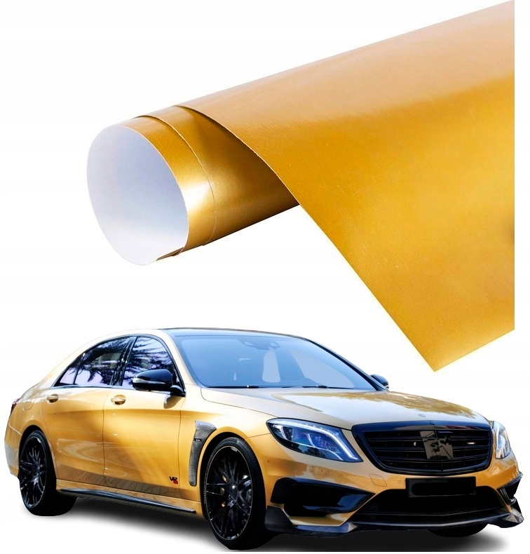 Злотый злотый блеск 18М КС 152КМ автомобиля фольги