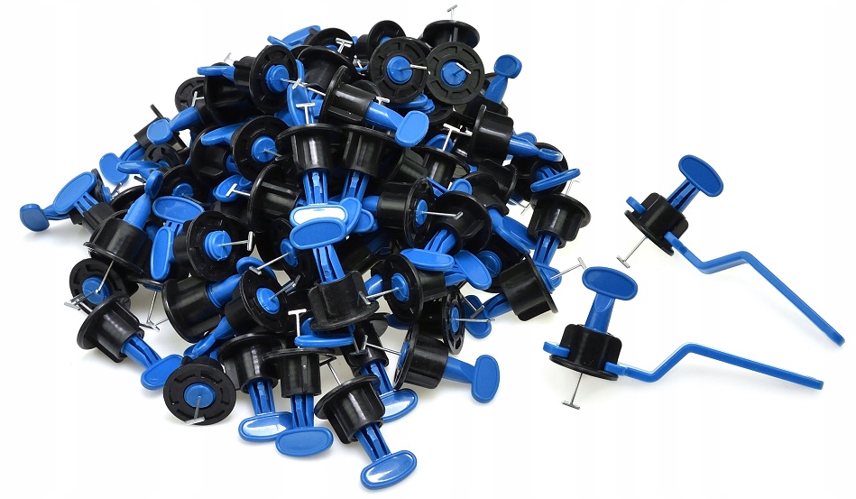 

System Poziomowania Płytek Kliny Klipsy Klucz 100