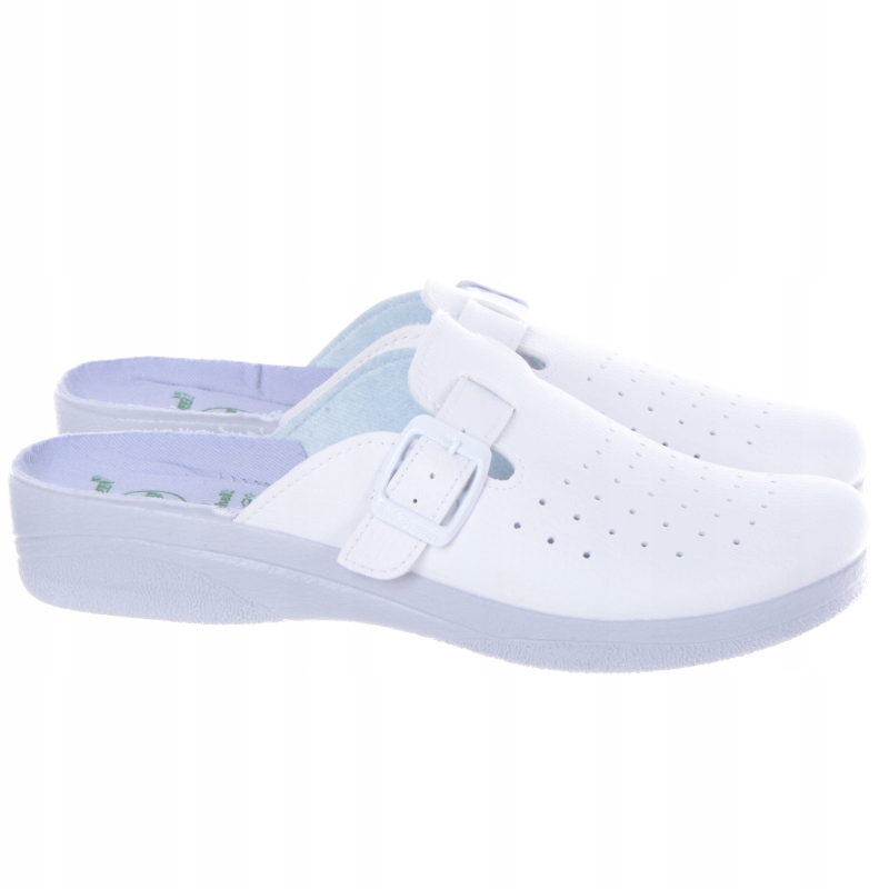 Buty Medyczne BHP Białe Ażurowe robocze BHP HIT 44 Oryginalne opakowanie producenta pudełko