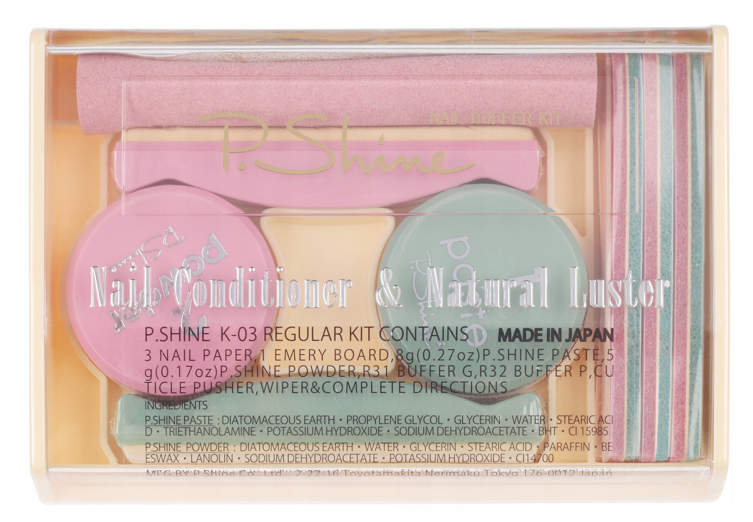 P.Shine Nail Buffer Japonská manikúra Art. 1678