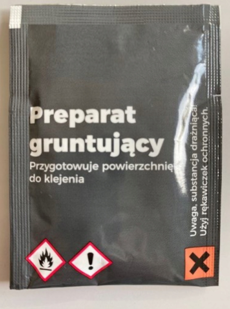 ZESTAW naprawczy łata PLANDEKI (220x10cm) Srebrny Numer katalogowy części Mini_srebrny