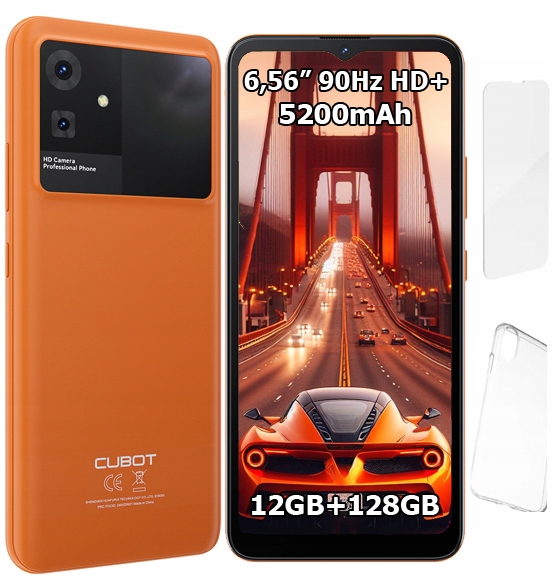 Smartfón Cubot Note 21 6,56" 12/128GB Lte Dual Sim ANDROID13