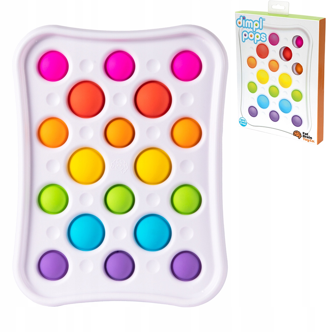 

Dimpl Pops. Bąbelki sensoryczne Fat Brain Toy