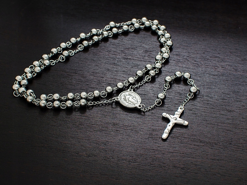 

Naszyjnik Różaniec Stal 316L