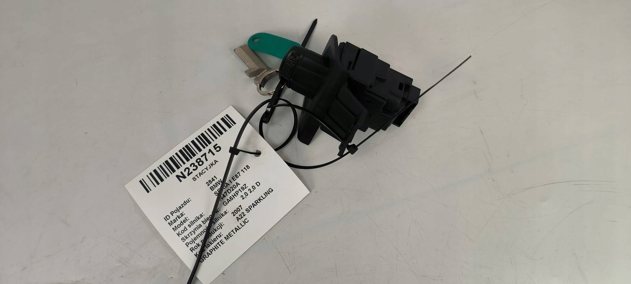 Accensione 6954717-10 BMW SERIA e E87 118