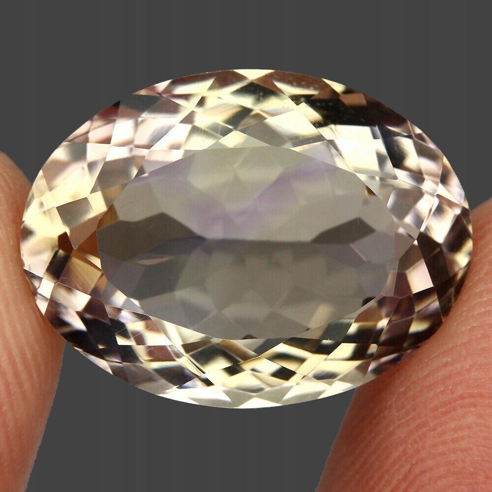 Přírodní kámen ametrin 11.48ct If dvoubarevný