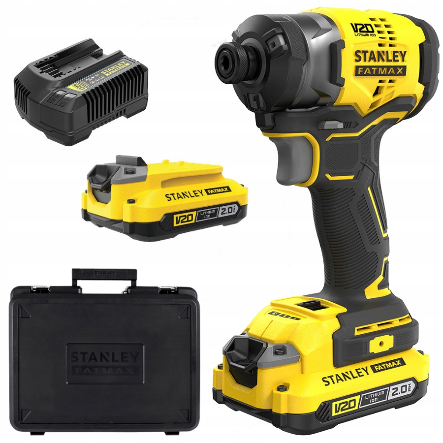 

Stanley Zakrętarka udarowa V20 2x2.0Ah SFMCF820D2K