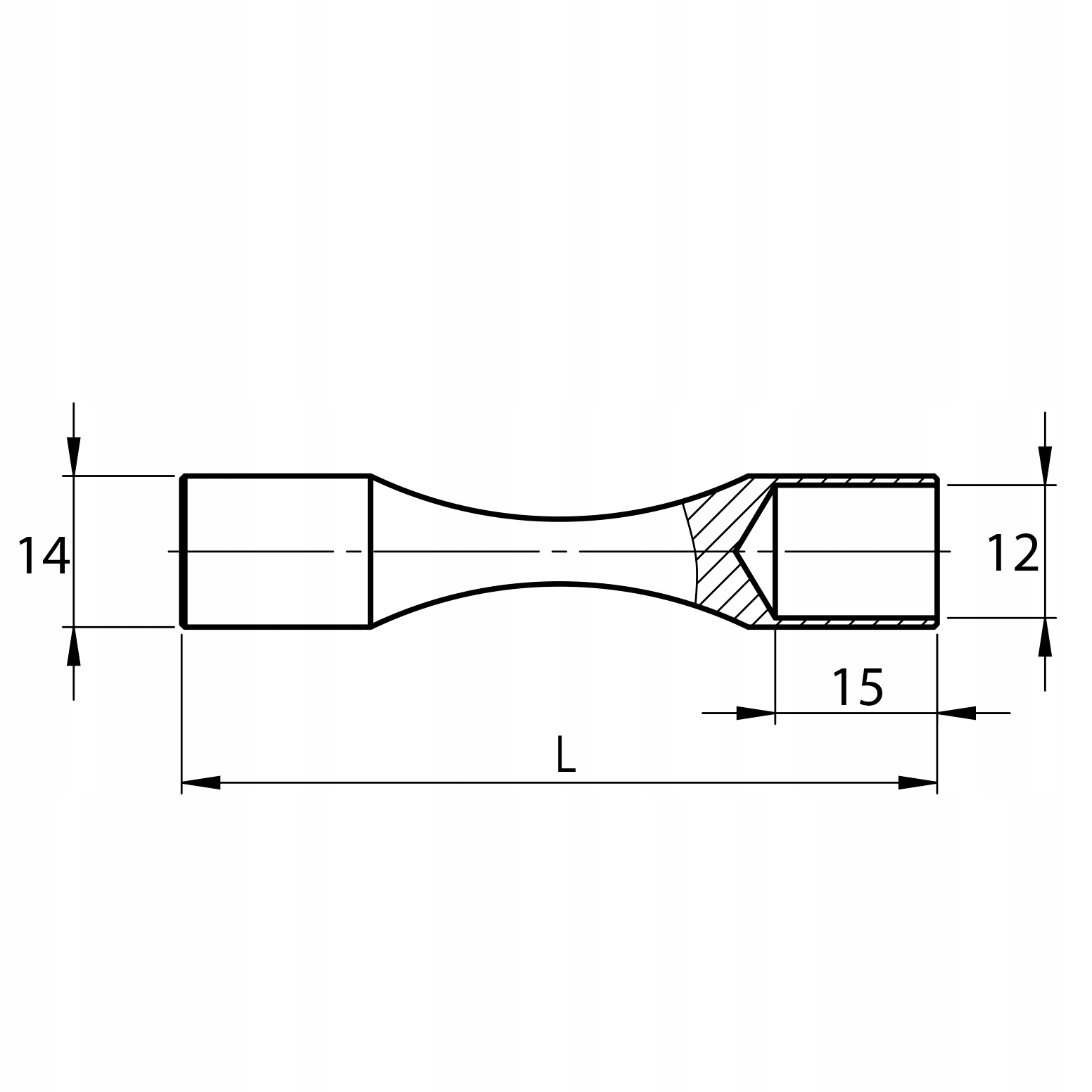 ŁĄCZNIK RURY PRĘTA fi 12 DO ZAGIĘCIA ŁAMANE INOX Marka Limbram
