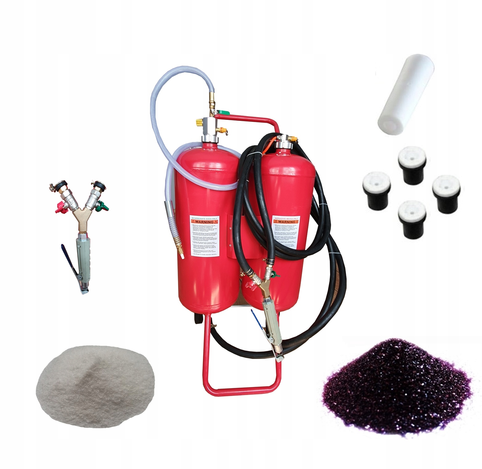 Пескоструйная машина 2в1 сода Корунд