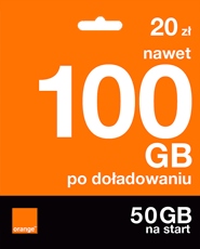 Karta startowa Orange PL FREE 20 PLN