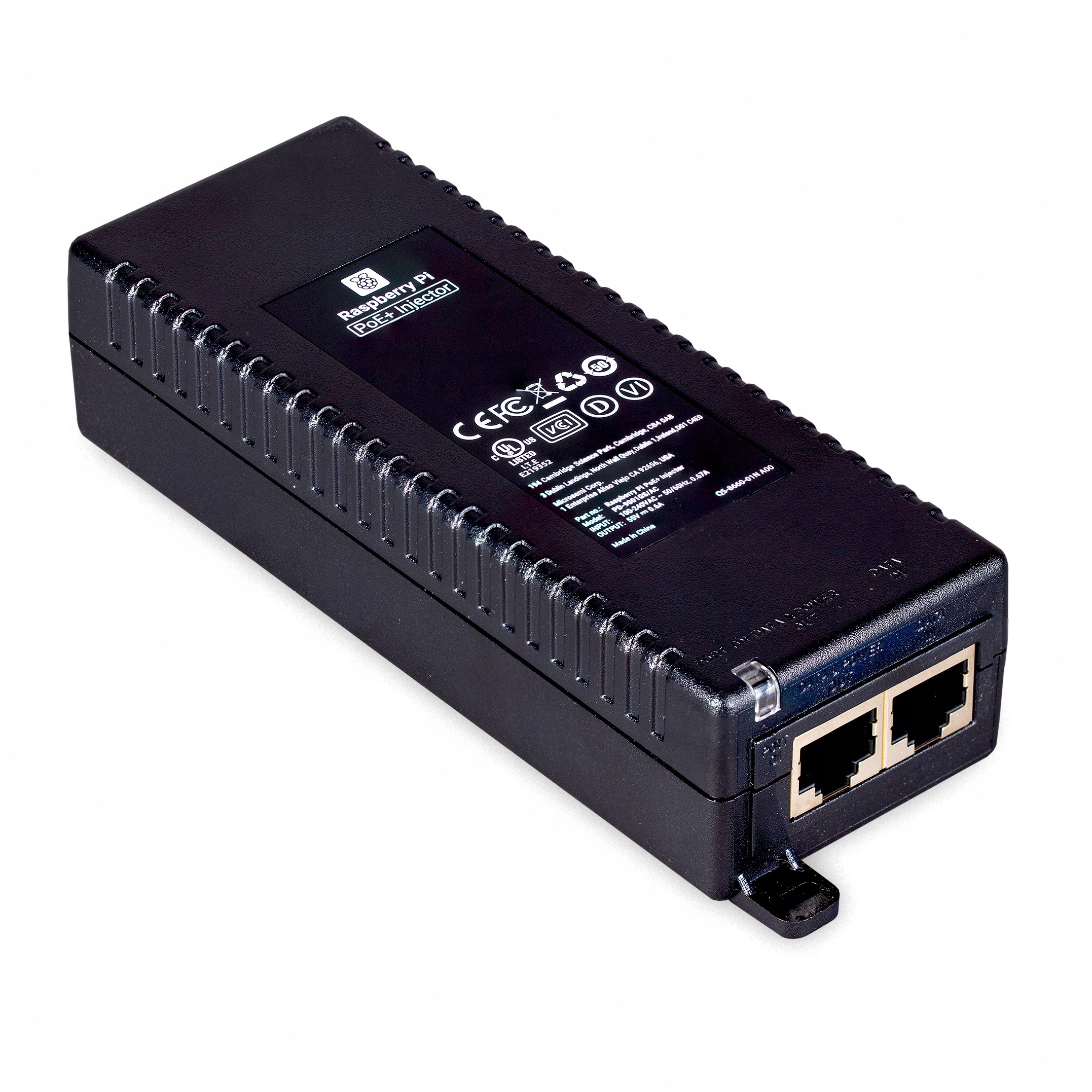 Raspberry Pi PoE+ Injector Zasilacz PoE do Raspberry Pi – 30 W