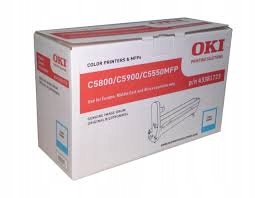 Bubon Oki C5800 43381723 20 tisíc C Cyan C5550 C5800 C5900 Originál
