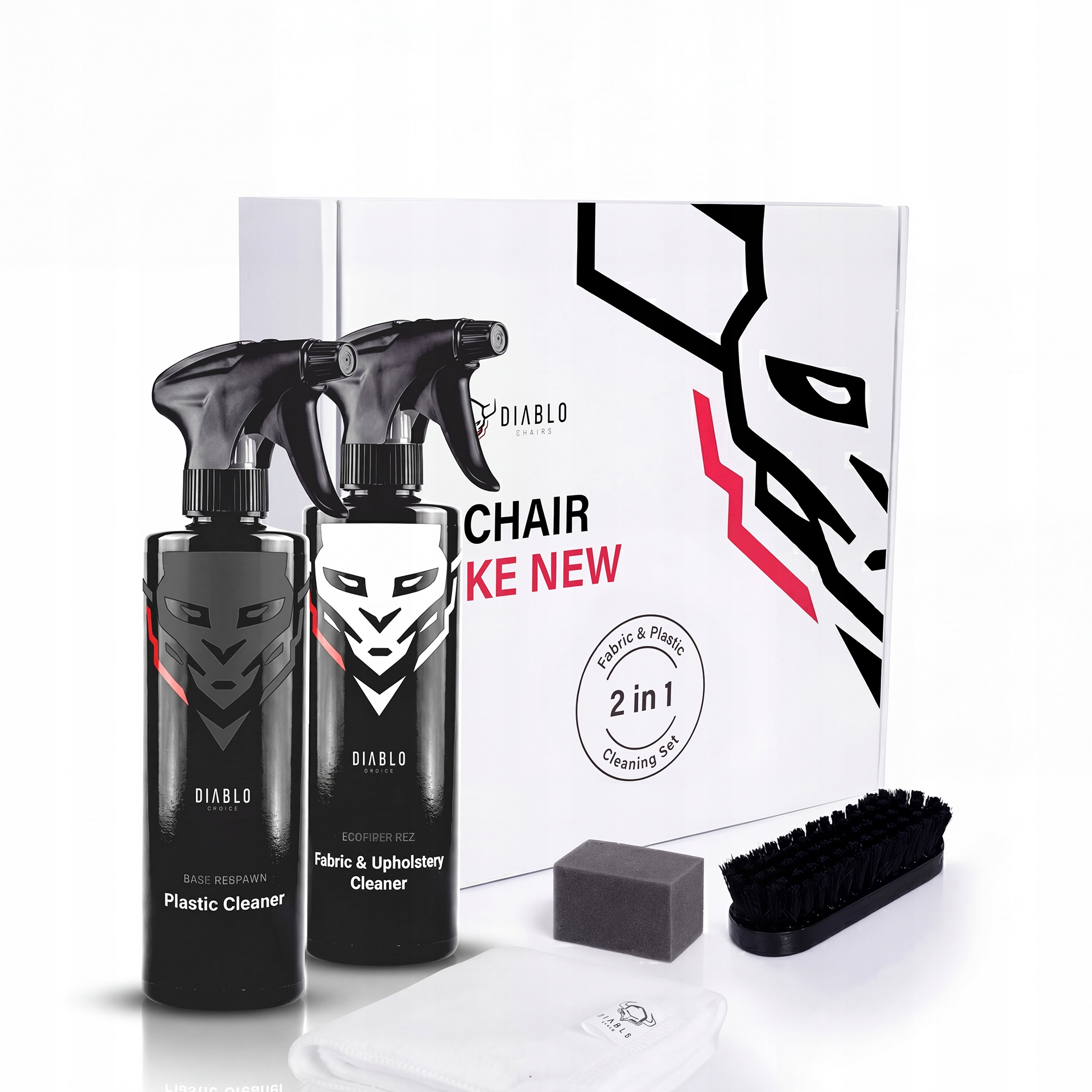 Sada na čištění herního křesla pro látkové čalounění Diablo