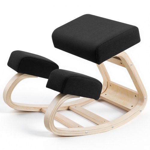 Ergonomické Kľačiace Kreslo Vevor S Hrubými Vankúšmi A Pevným Rámom