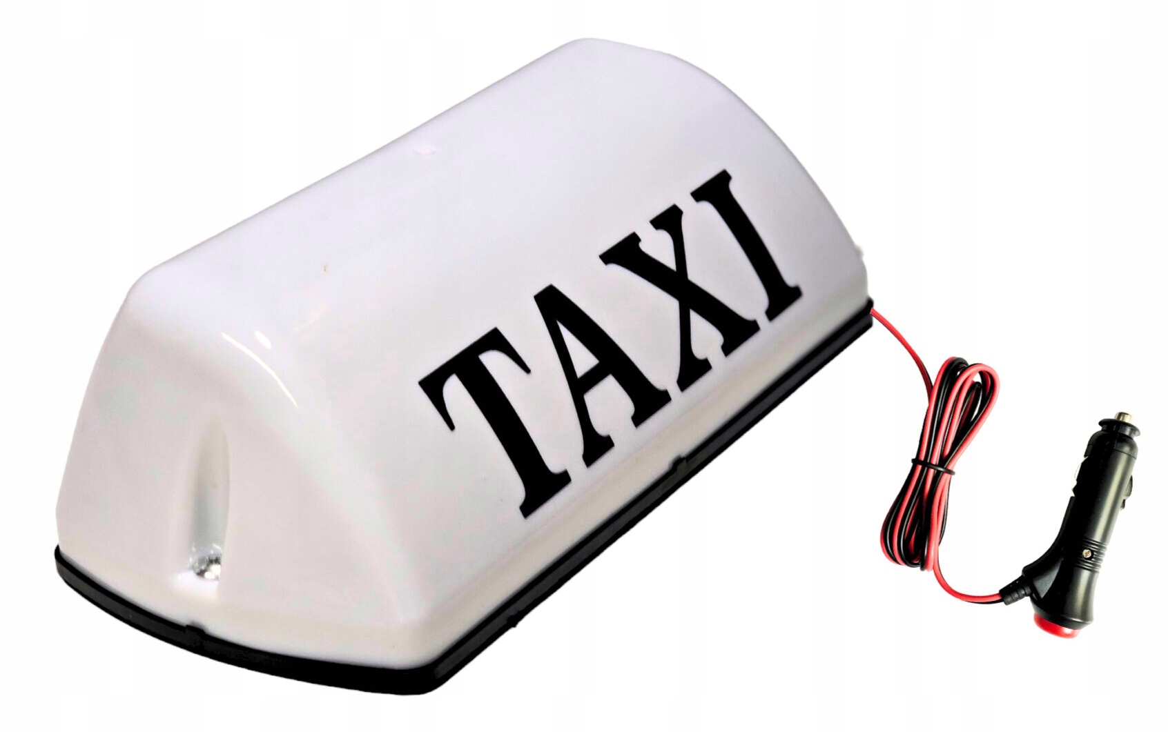 LAMPA TAXI LED BIAŁA Z NAPISEM KOGUT SYGNALIZATOR GAPA NA MAGNES Z WTYCZKĄ Producent części Inny