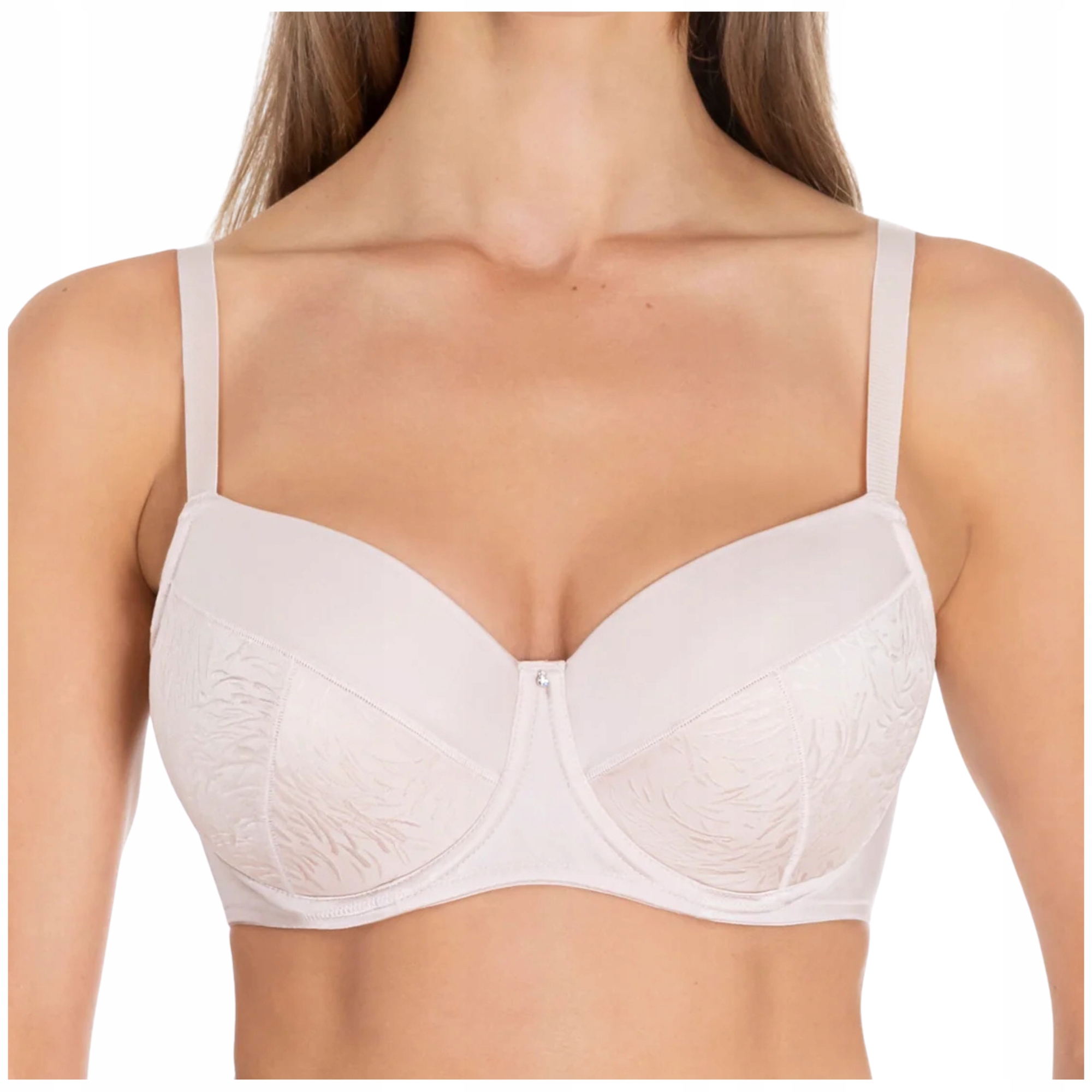 Podprsenka vyztužená podprsenka basic pohodlná hladká Lauma Conture béžová 75B