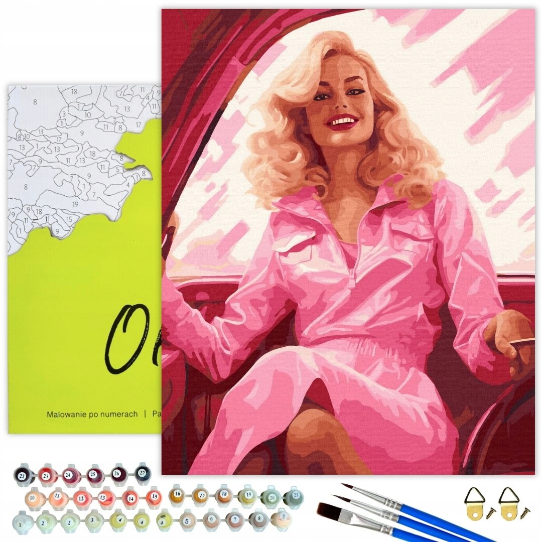 Malování Podle Čísel Barbie Obrázky pro malování podle čísel Oh Art