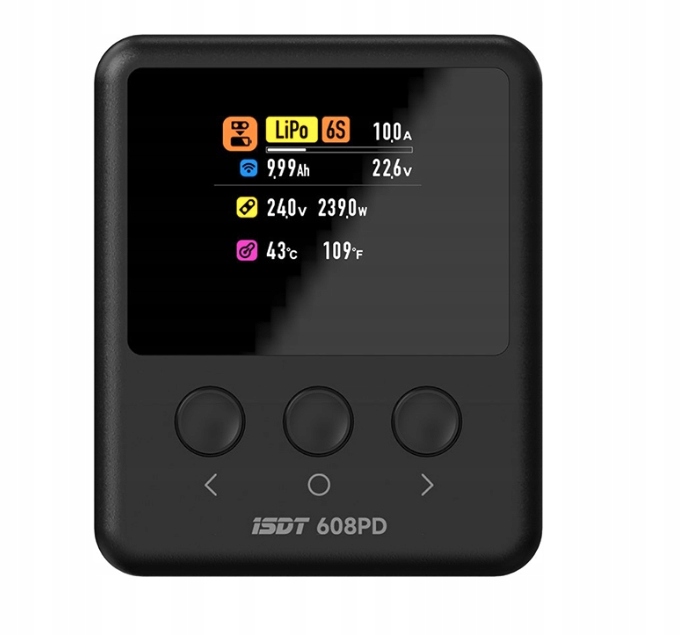 Ładowarka modelarska wielofunkcyjna ISDT 608PD Smart 10 A