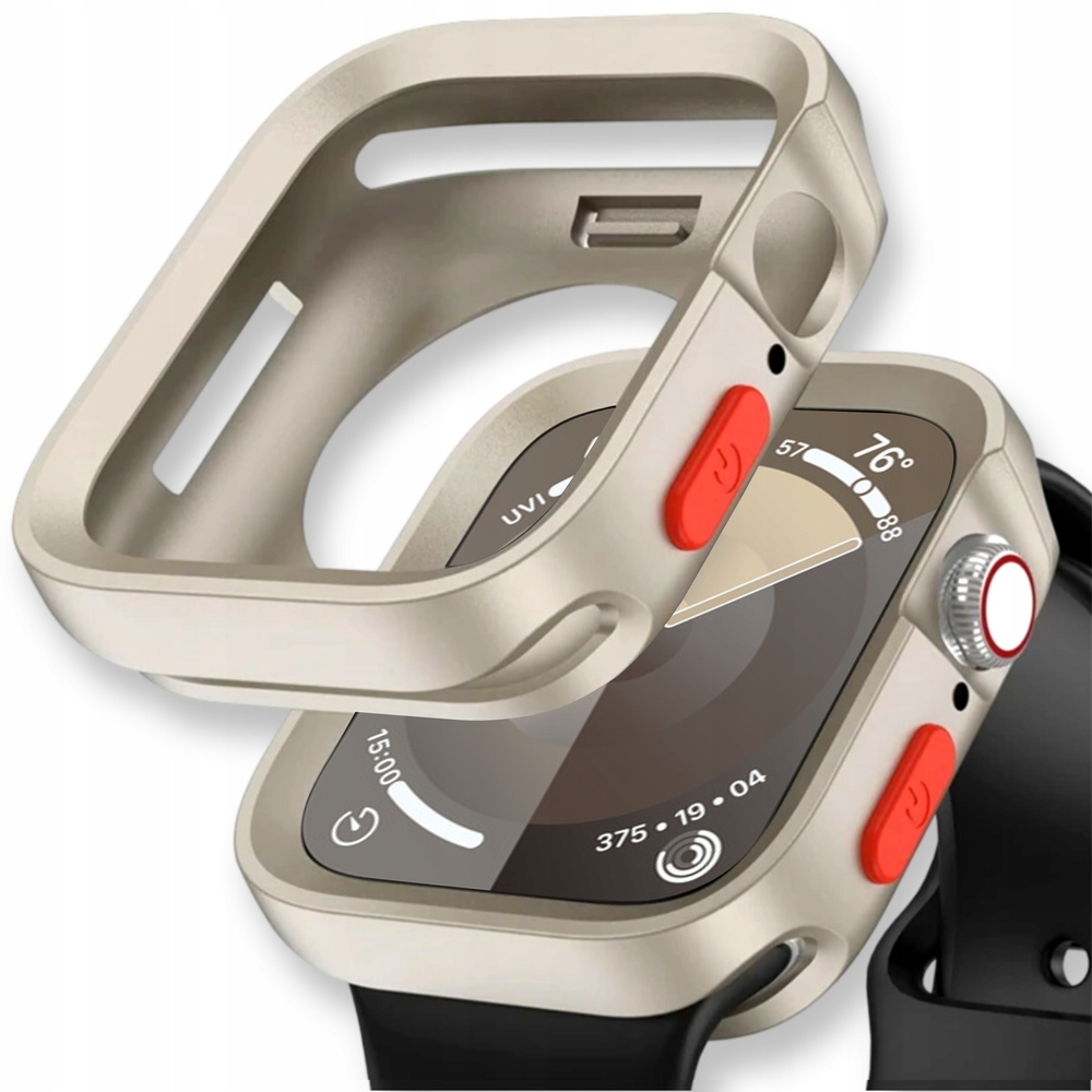 ETUI SILIKONOWE DO APPLE WATCH 7/8/9 45MM OBUDOWA TPU JAK ULTRA