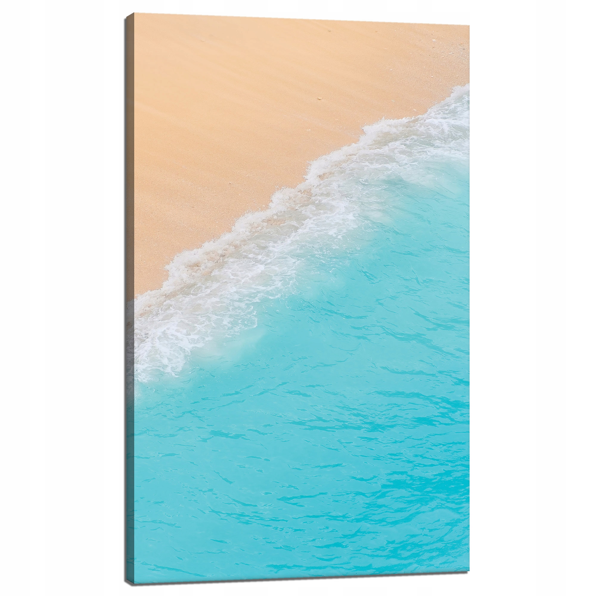 Obraz na plátně Pláž Klidná voda Slunce 60x100 cm Ideální jako dárek