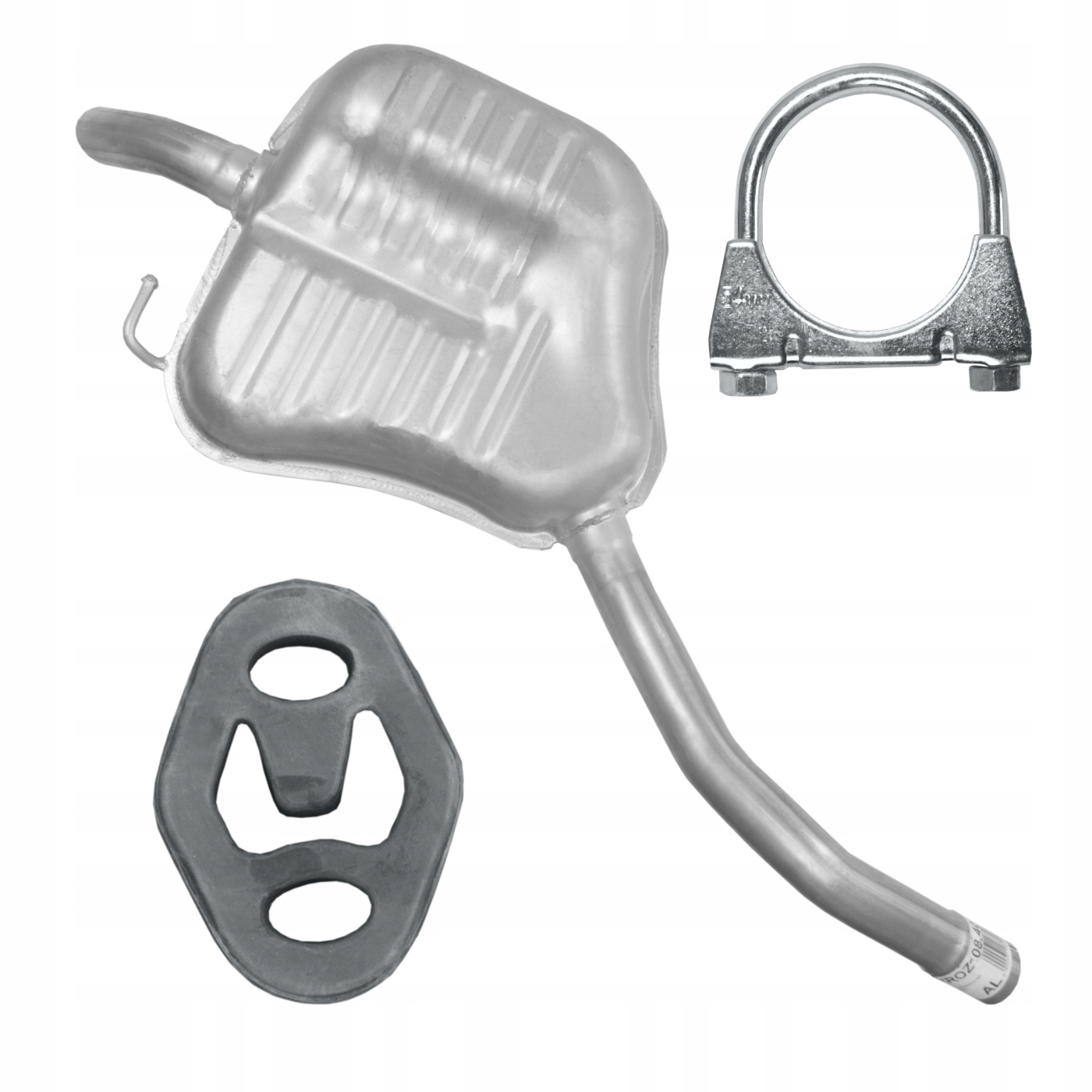 ADMT-B7F22 - Кінцевий глушник для Ford Galaxy II 2 WA6 2.0 Хомути