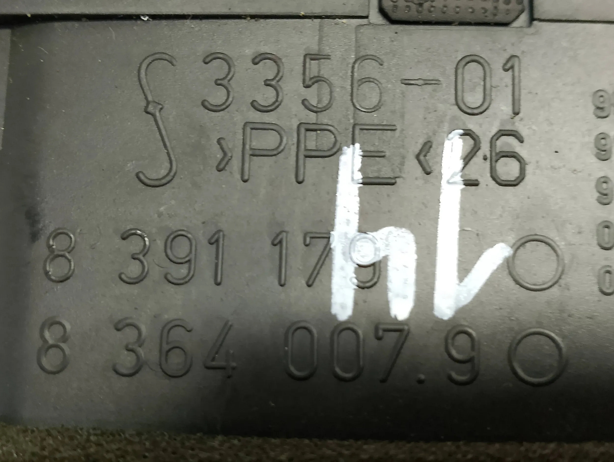 Lüftungsgitter des lüfters mitte BMW E46 8391179