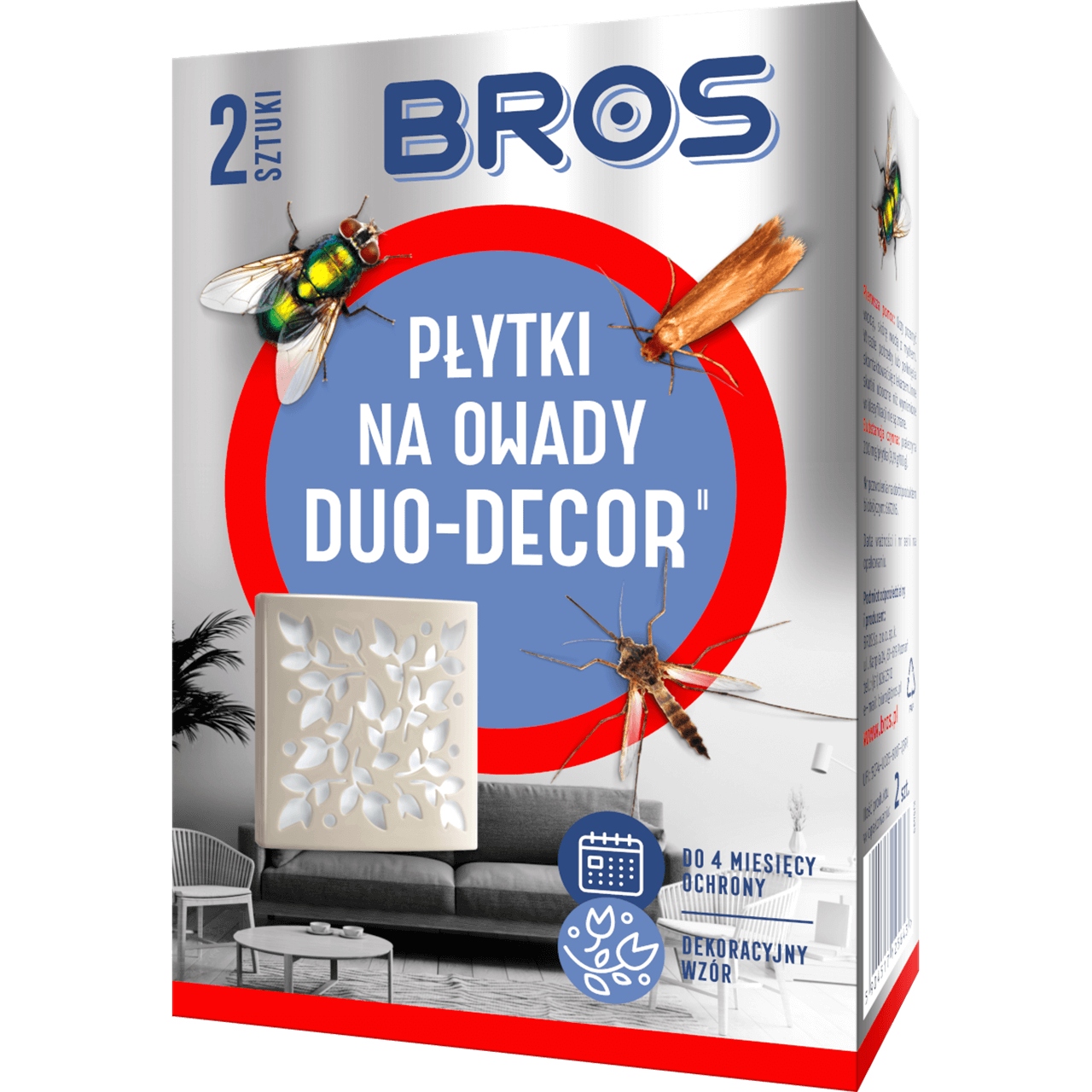 

Bros Płytki na Owady Duo-decor 2 szt