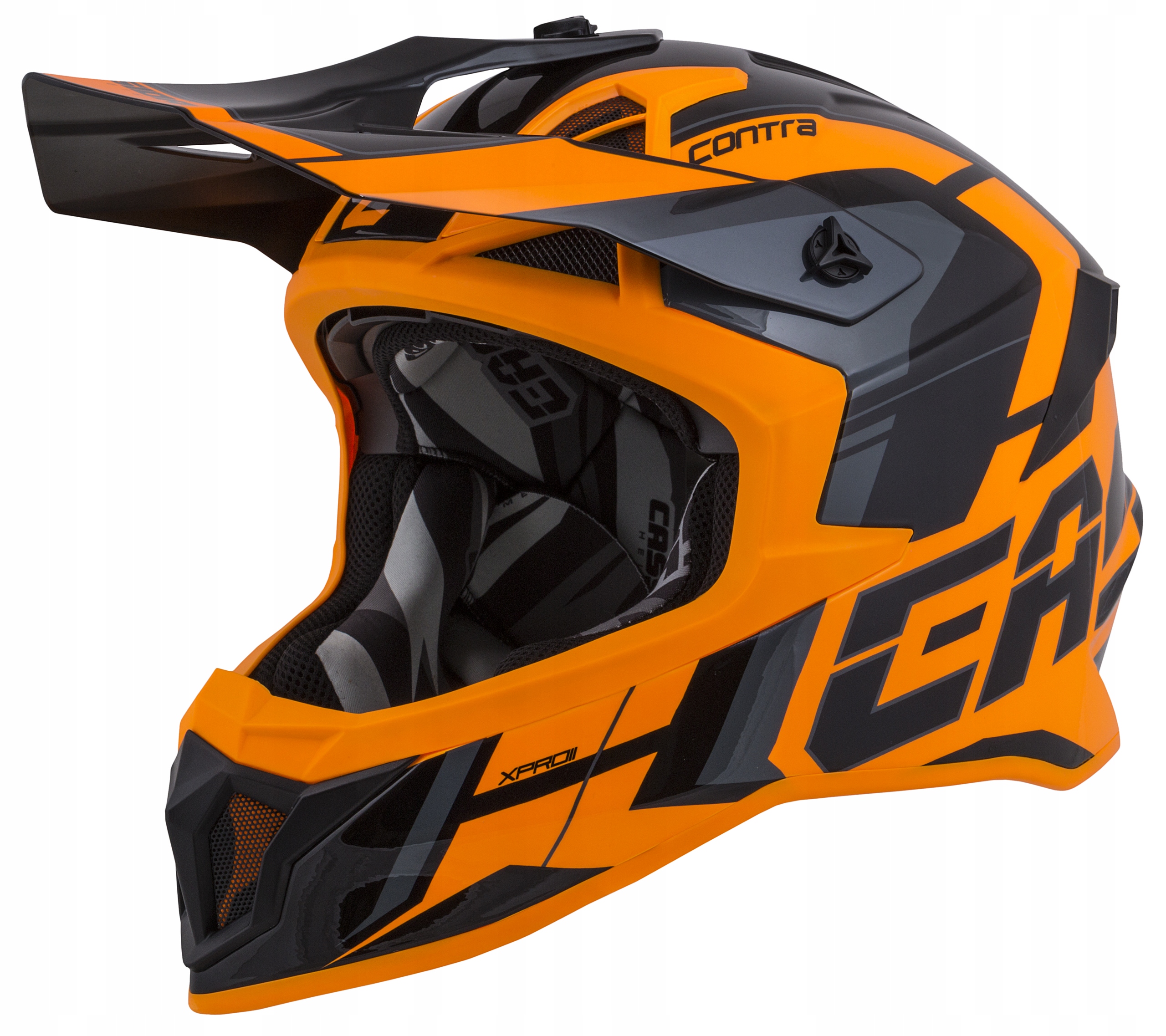 WŁÓKNO FIBERGLAS CASSIDA KASK CROSS FILTR WĘGLOWY Cechy dodatkowe deflektor nosa osłona podbródka