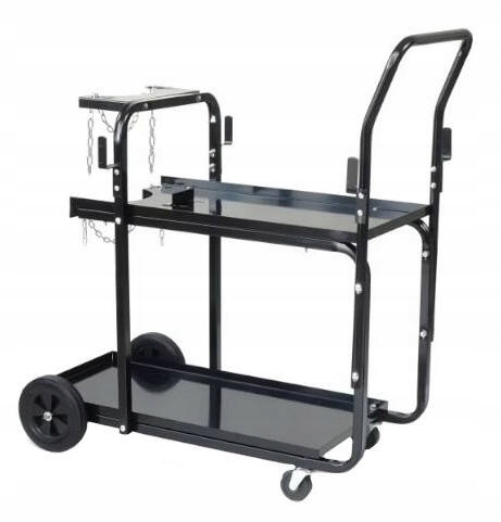 СВАРОЧНАЯ ТЕЛЕЖКА ДЛЯ СВАРОЧНЫХ АППАРАТОВ MIG MAG TIG, ПЛАЗМЕННЫЕ РЕЗАКИ, ПОЛКИ, КРЮЧКИ