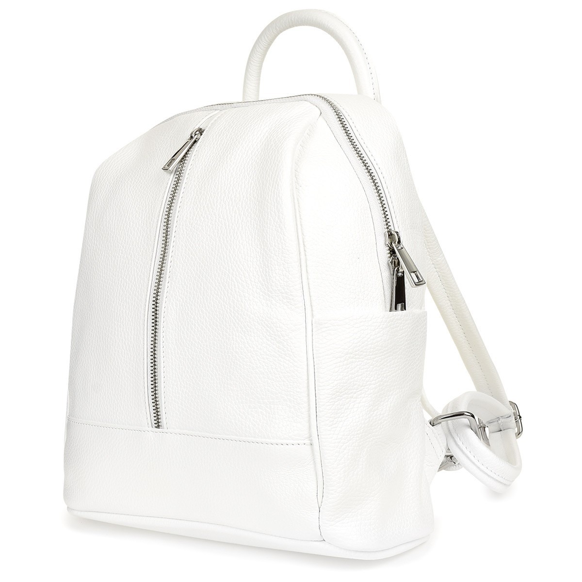 Batoh A4 dámský, prostorný, pevný, italský, prémiový, velký, pevná kůže