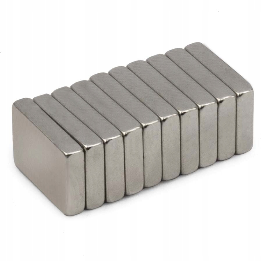 

Neodymowy Mocny Magnes Do Tablic 10x7x2 N38 10szt