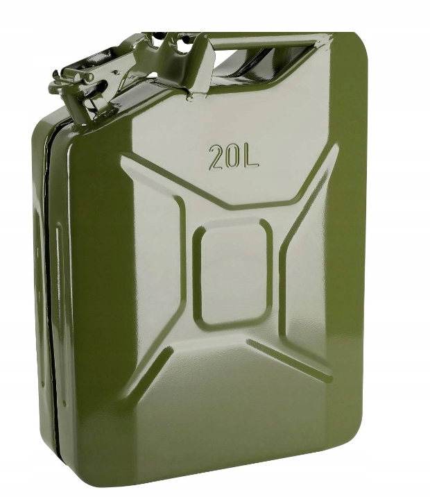 Kanister na paliwo olej 20L metalowy ATEST EAN (GTIN) 5903317514244