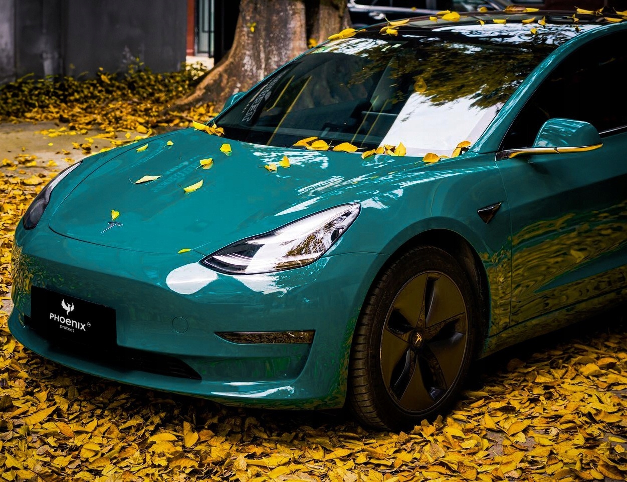 Kolorowa Folia PPF Phoenix Protect Zmiana Koloru Auta Gloss Hell Kolor zielony