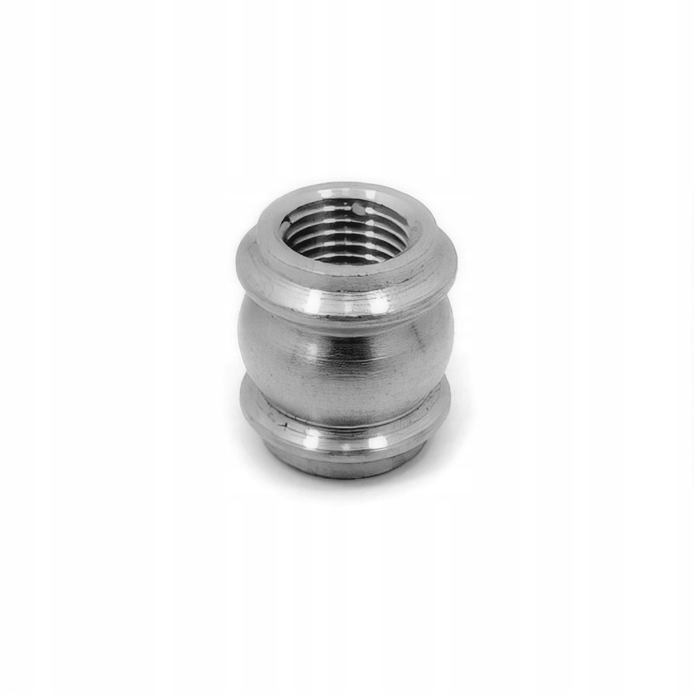 Mufka stalowa 16x18 mm z gwintem M10x1