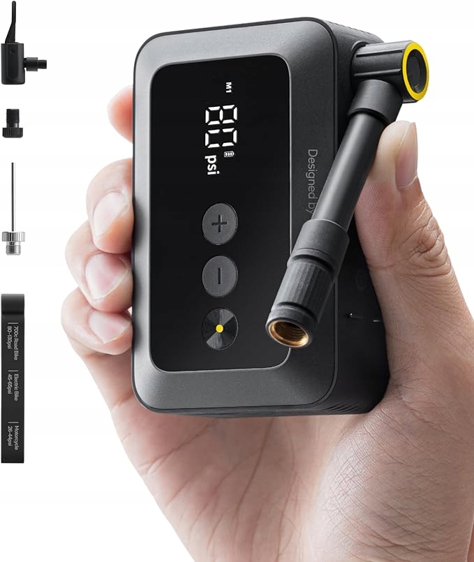 Hoto Mini elektrická cyklistická pumpa 150 Psi Presta Schrader Usb