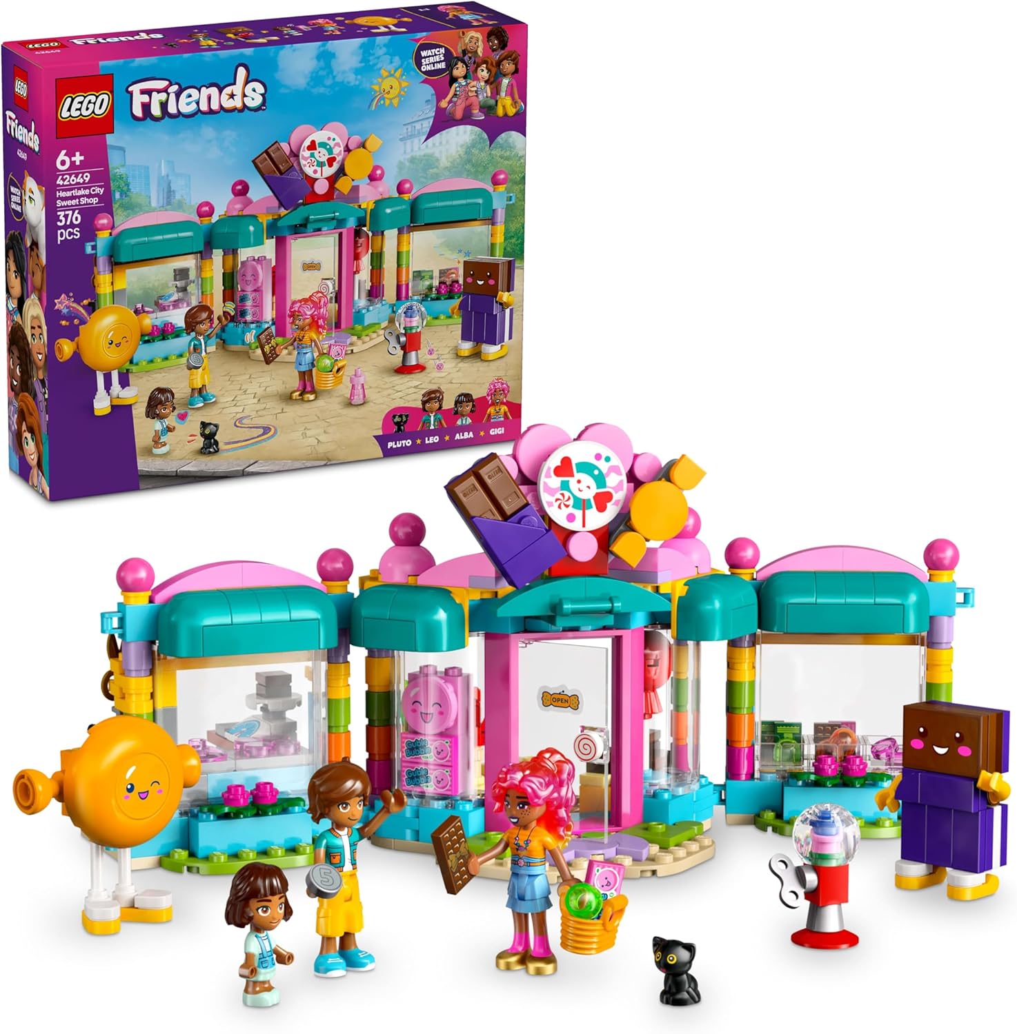 Lego Friends Sklep z Cukierkami w Heartlake, Zabawka dla Dziecka