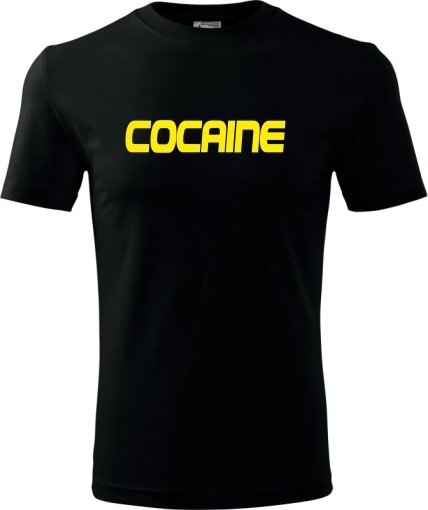 

Śmieszne Koszulki Z Nadrukami T-shirt Cocaine 24H