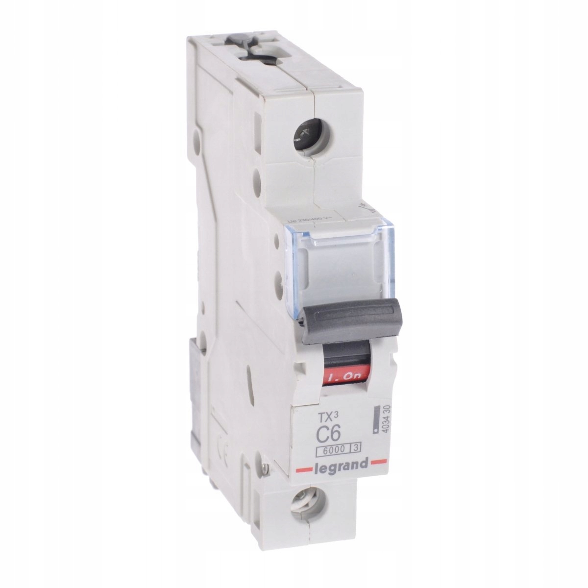 

Wyłącznik nadprądowy 1P C 6A Ac S301 TX3 403430