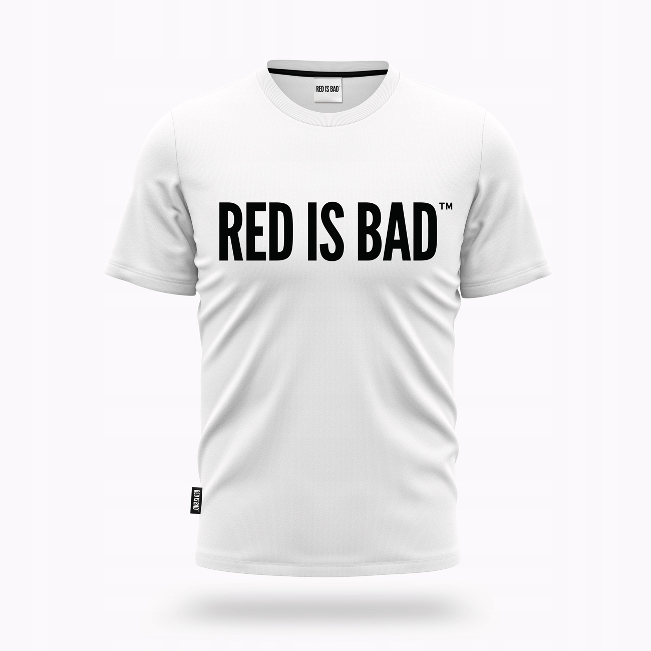 

Red is Bad Koszulka męska Klasyk Biała L
