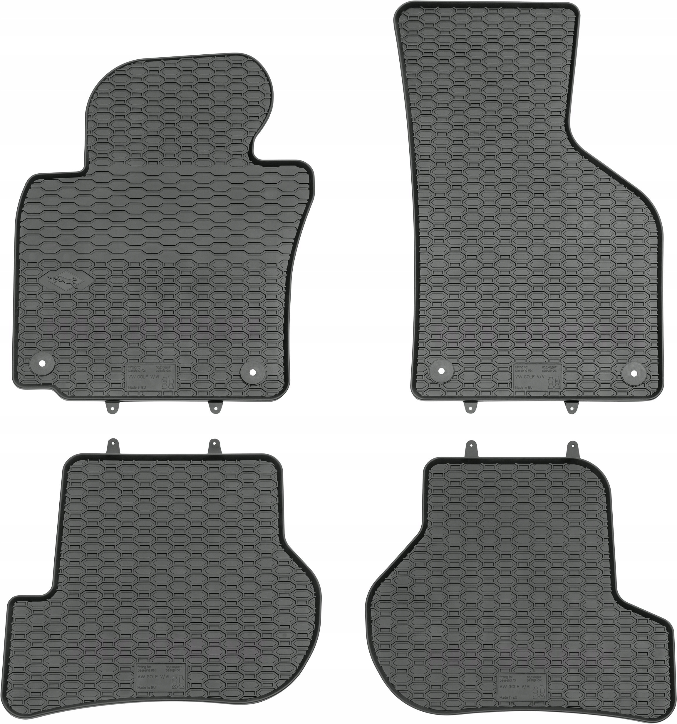

Vw Golf VI 2008-2013 Dywaniki gumowe