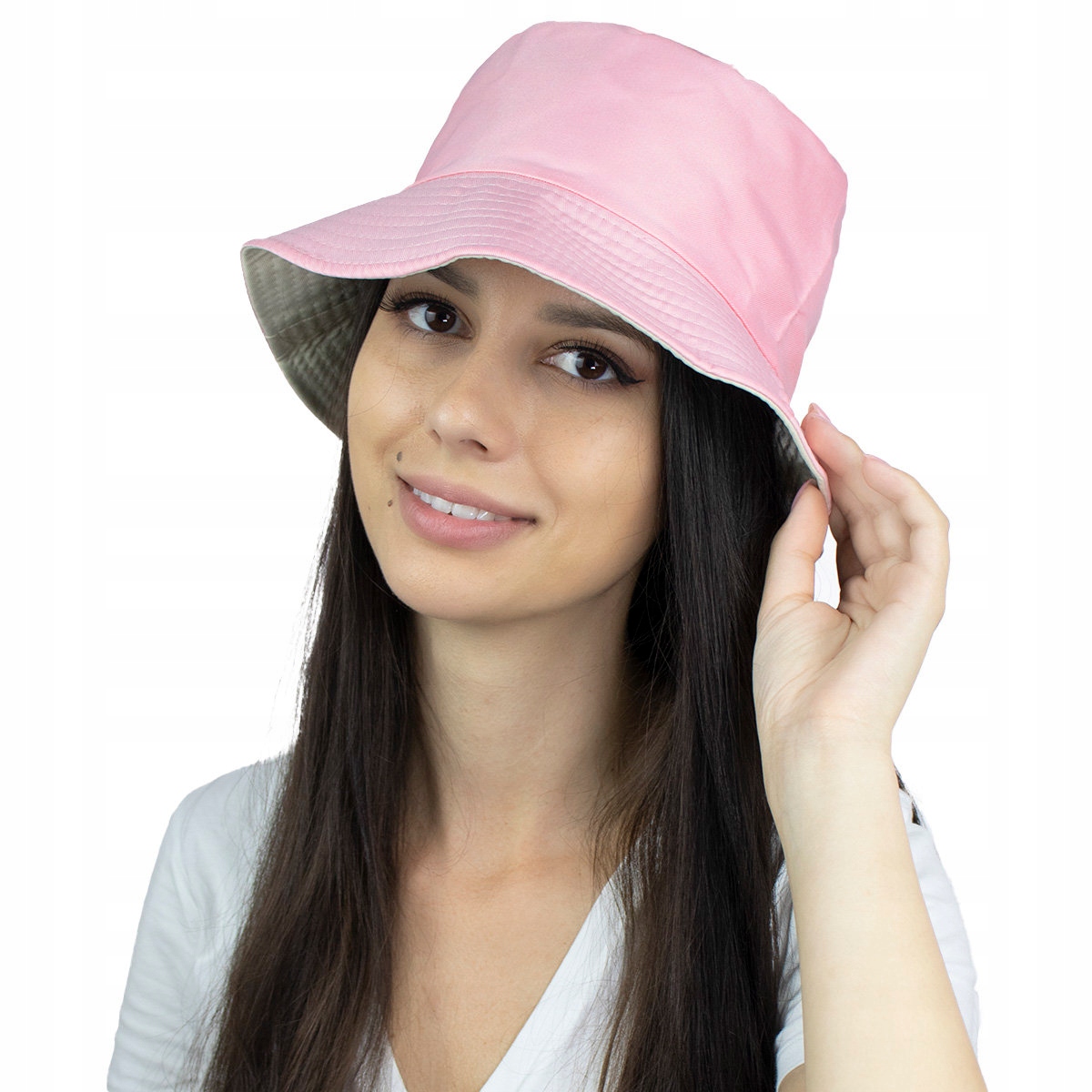 KAPELUSZ bucket hat RYBACKI czapka dwustronna